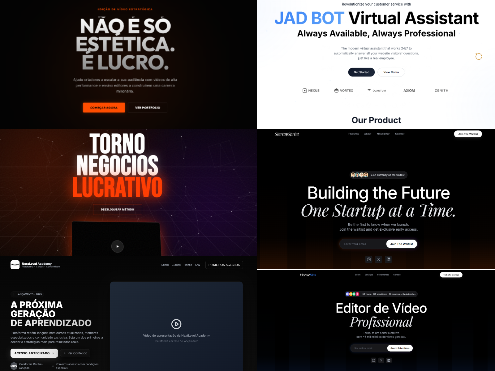 Site depois da otimização